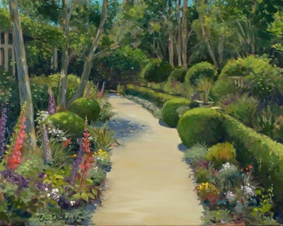 Montecito Garden by Gina Niebergall