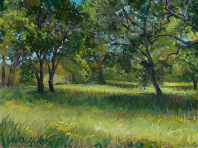 Ojai Meadow by Gina Niebergall